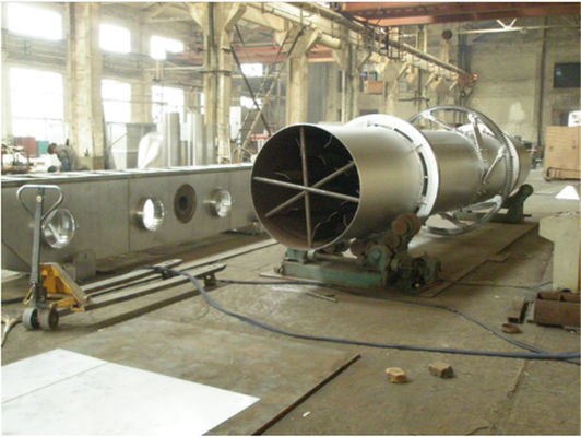 สัญญาณเตือนอุณหภูมิเกิน 200TPH เครื่องเป่าการนำ HZG แบบหมุน