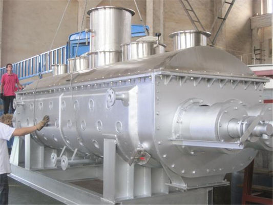 ประสิทธิภาพความร้อนสูง 20rpm KJG Hollow Blade Dryer