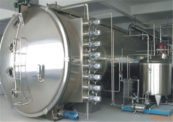 Herb Extract Mesh Belt 6kW VBD เครื่องอบแห้งสุญญากาศ