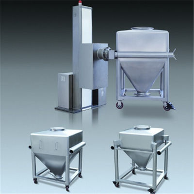500kg / Batch Post Hopper Lifter อุปกรณ์ยกอุตสาหกรรม